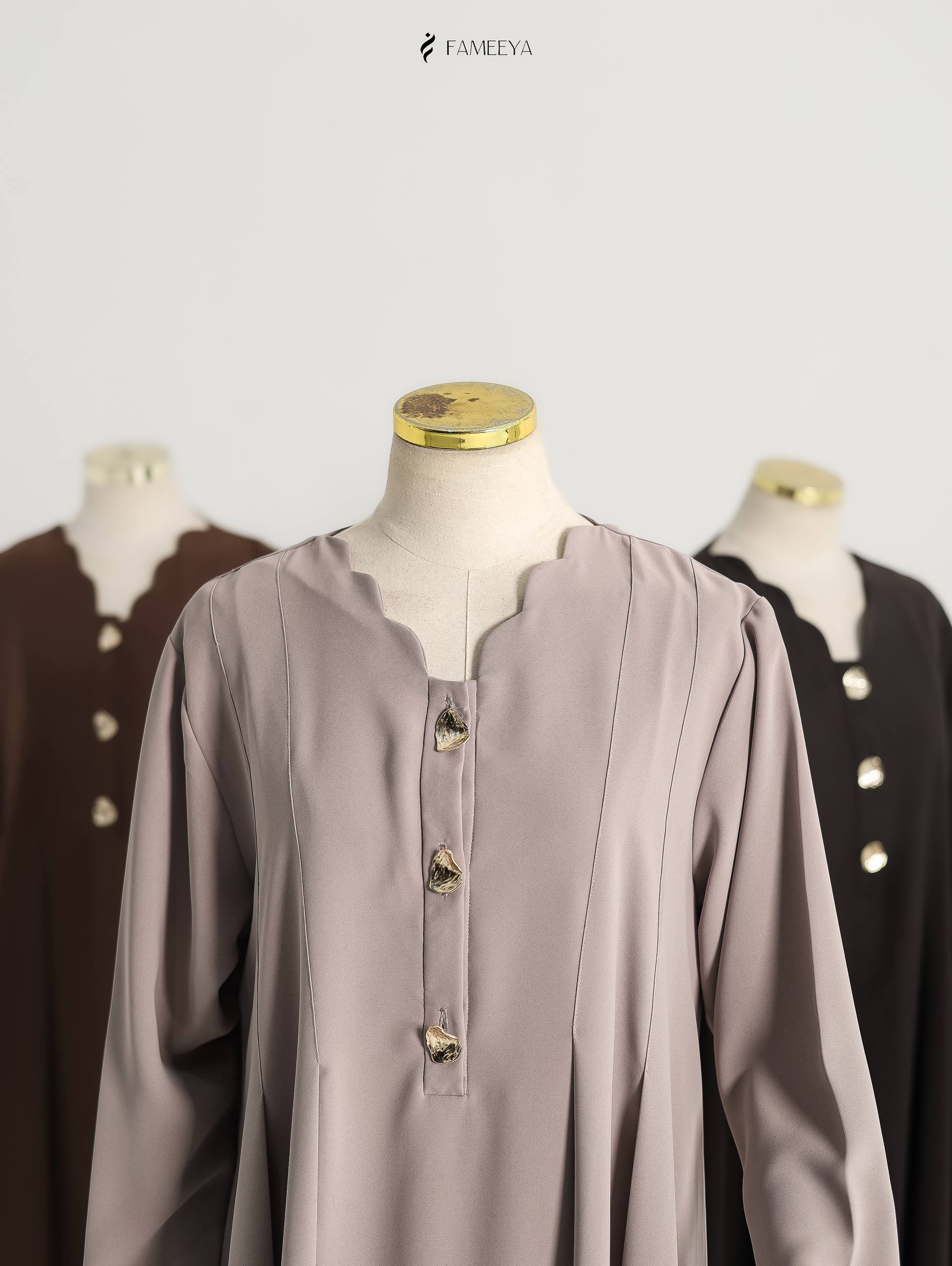 Abaya & SET Khimar VOL 3 (Kancing)