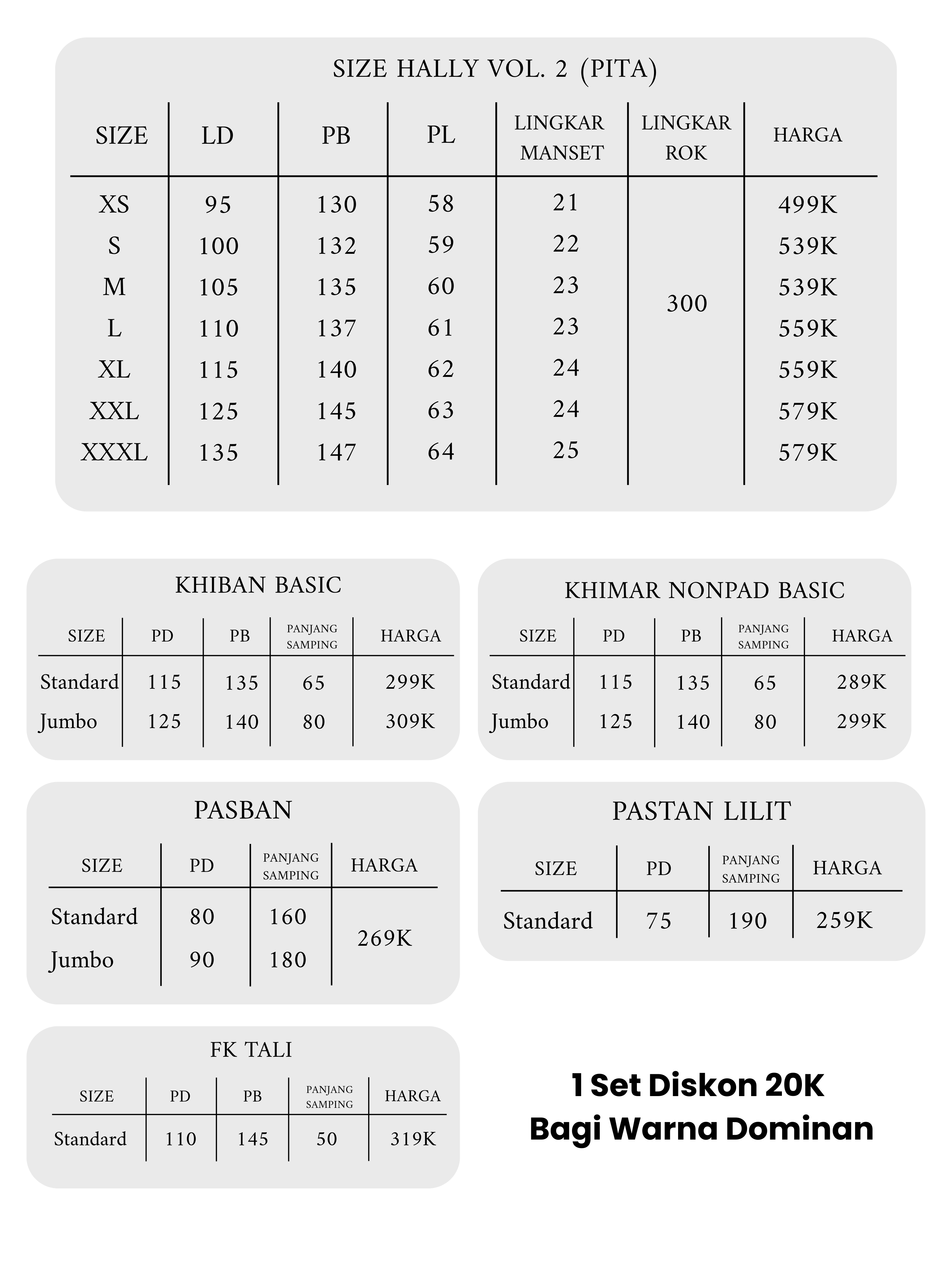 Hally Eid 2026 Abaya & SET Khimar VOL 2 (Pita) 1