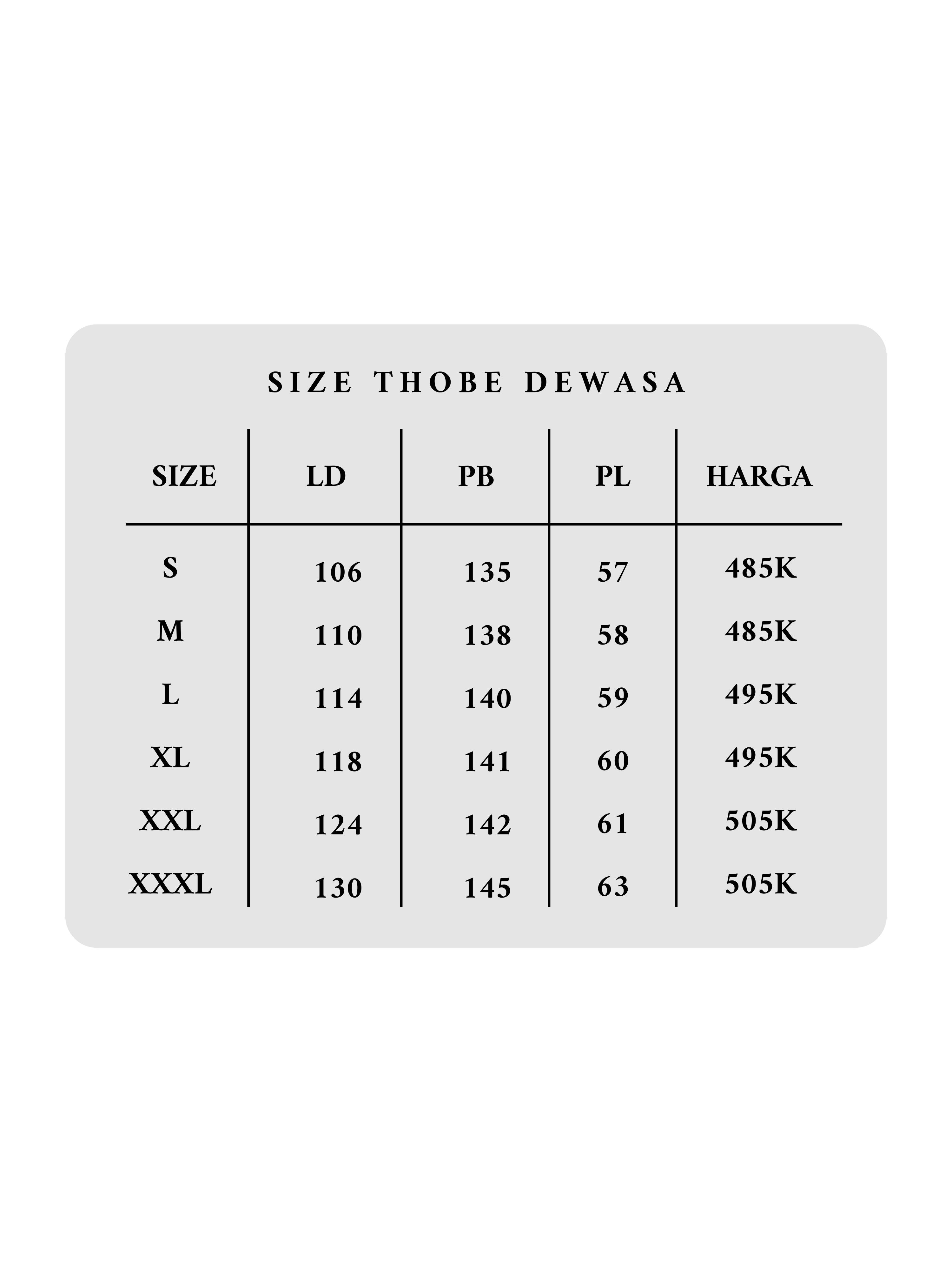 Hally Eid 2026 Thobe Dewasa 1