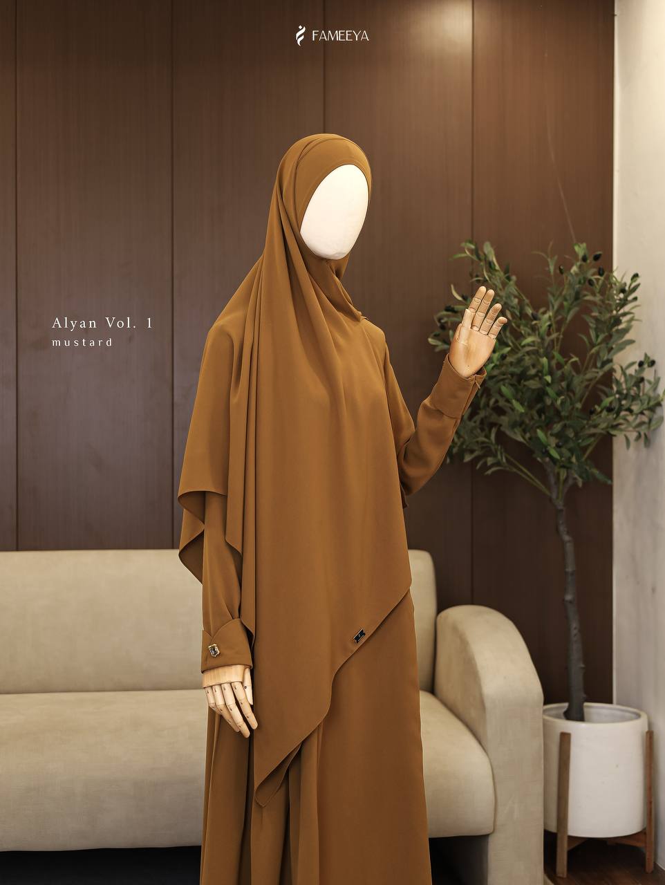 VOL1 Kancing + Khimar (SET)