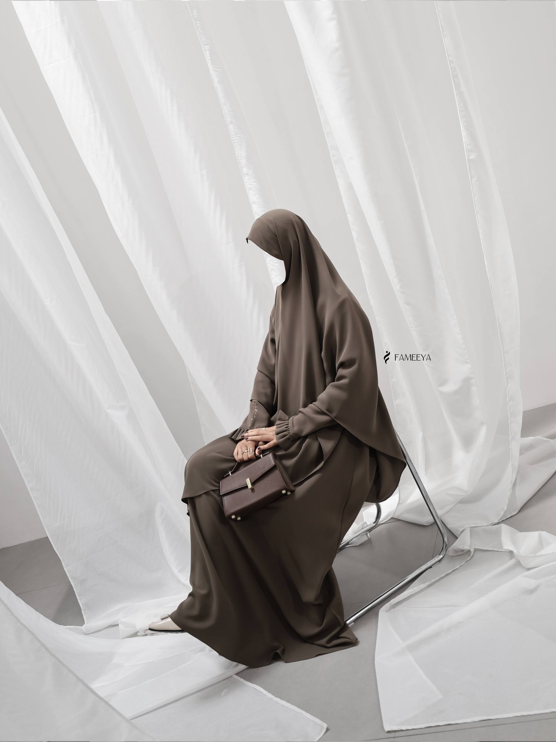 VOL3 Kancing + Khimar SET