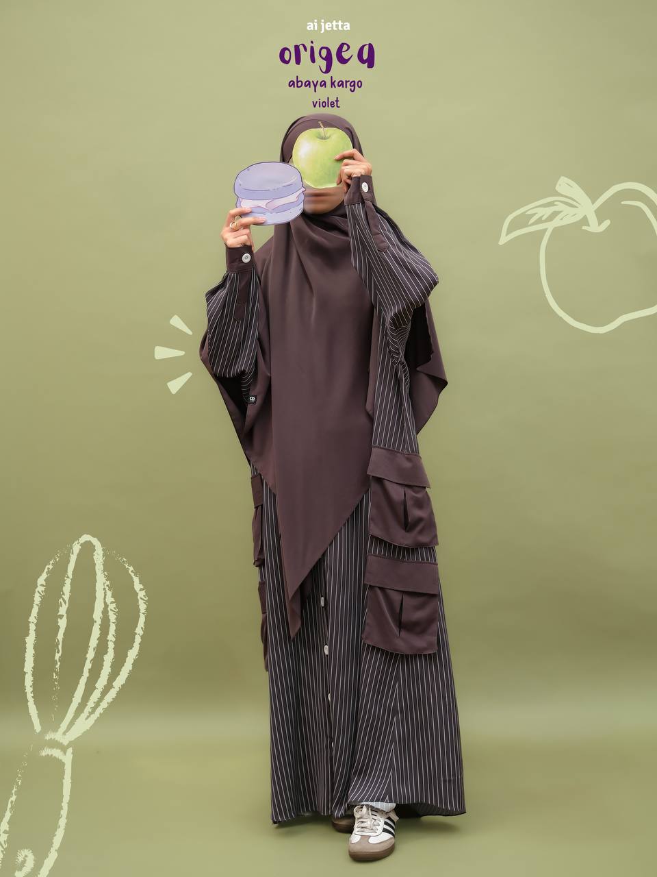 ABAYA CARGO + KHIMAR