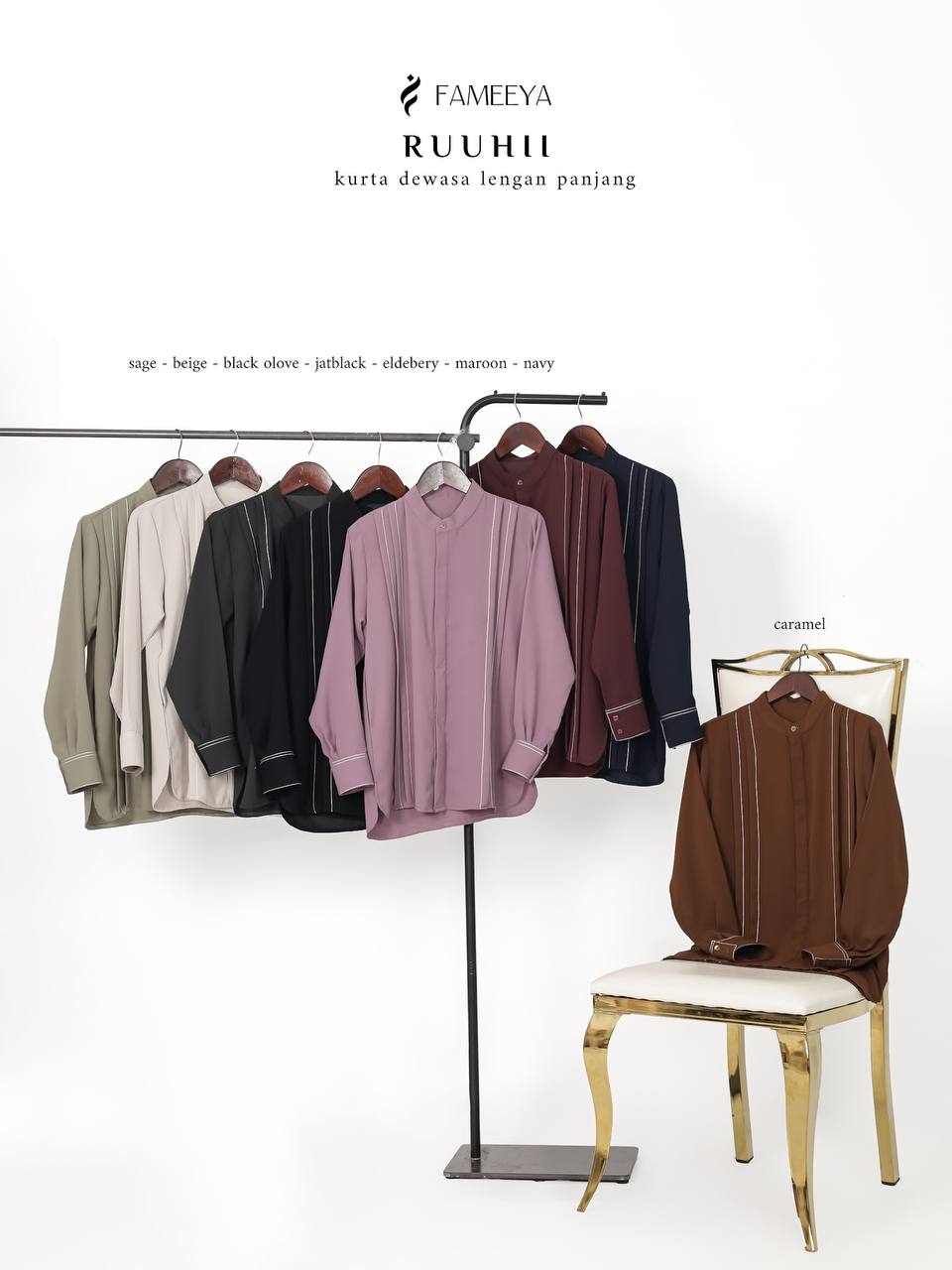 KURTA DEWASA LENGAN PANJANG